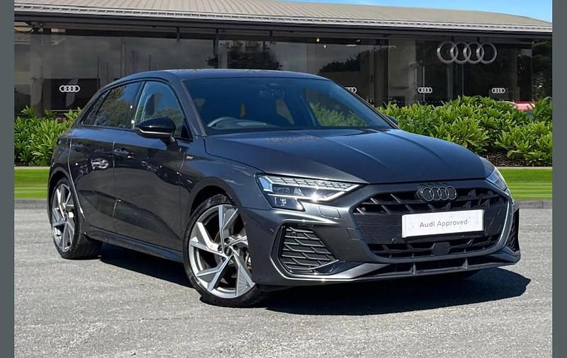 Used Audi A3 Black Edition 150 HP (110 kW) 2025 Grey Hatchback