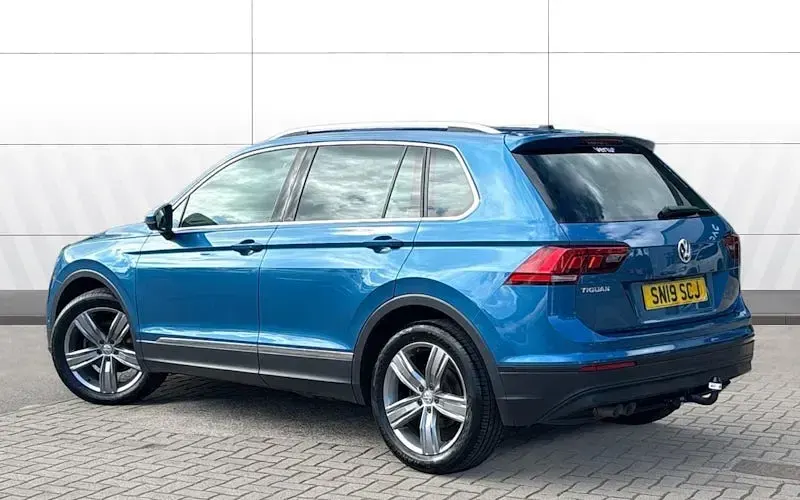 Używany VW Tiguan Match 150 KM (110 kW) 2019 Niebieski SUV