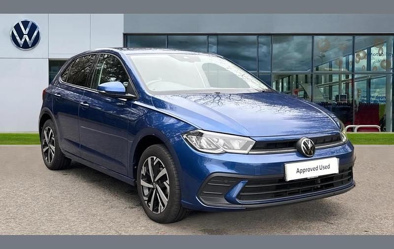 Used VW Polo Match 95 HP (69 kW) 2024 Reef blue metallic Hatchback