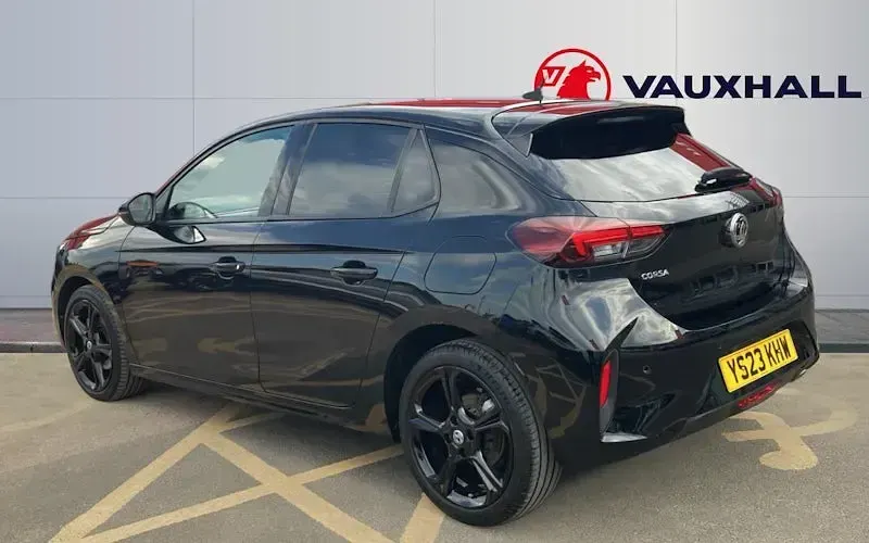 Begagnad Vauxhall Corsa 101 HK (74 kW) 2023 Svart Halvkombi