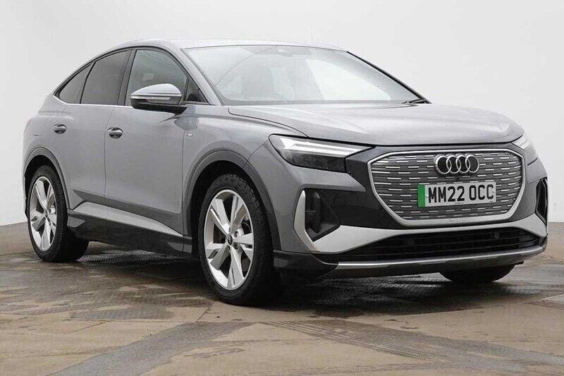 Used 2022 Audi Q4 Sportback e-tron S-Line SUV | £26,295 - Image 1/1