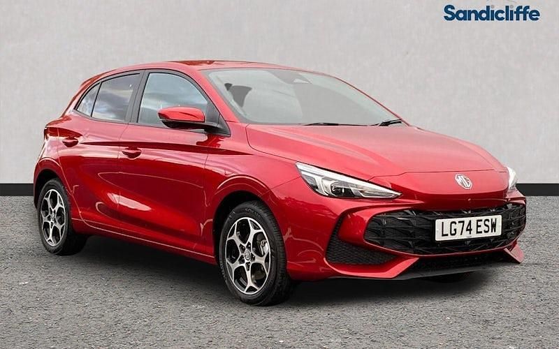 Tri coat dynamic red Used 2024 MG MG3 Trophy Hatchback | £15,156 (Super price) - Image 1/4