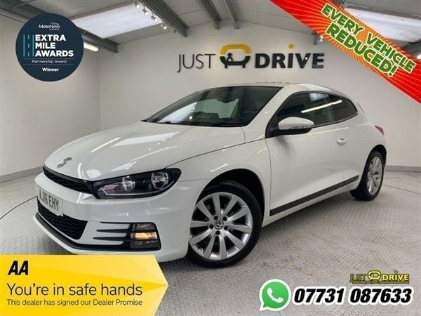 White Used 2016 VW Scirocco S Coupe | £9,995 (Fair price) - Image 1/1