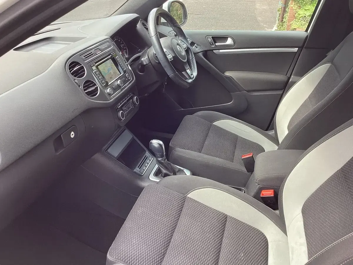Used VW Tiguan R-line 177 HP (130 kW) 2014 White SUV