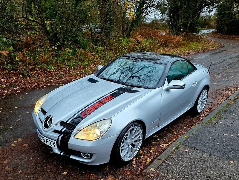 Silver Used 2009 Mercedes SLK200 Cabriolet | £4,400 (Fair price) - Image 1/4