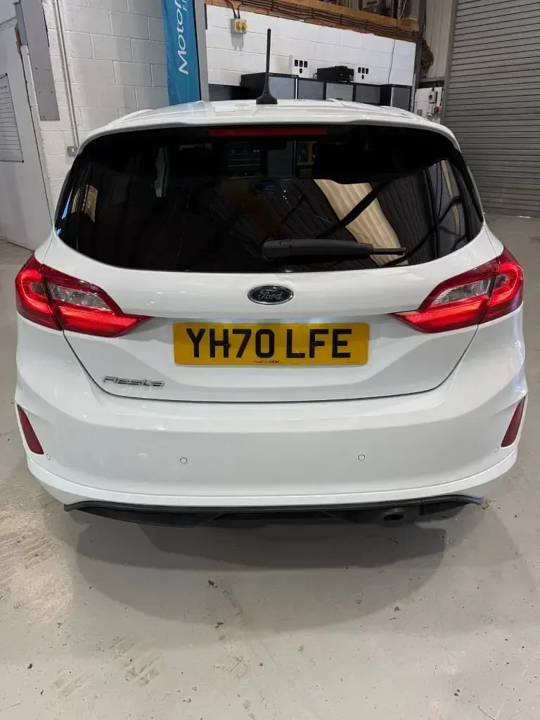 Used Ford Fiesta ST-Line 125 HP (91 kW) 2020 White Hatchback