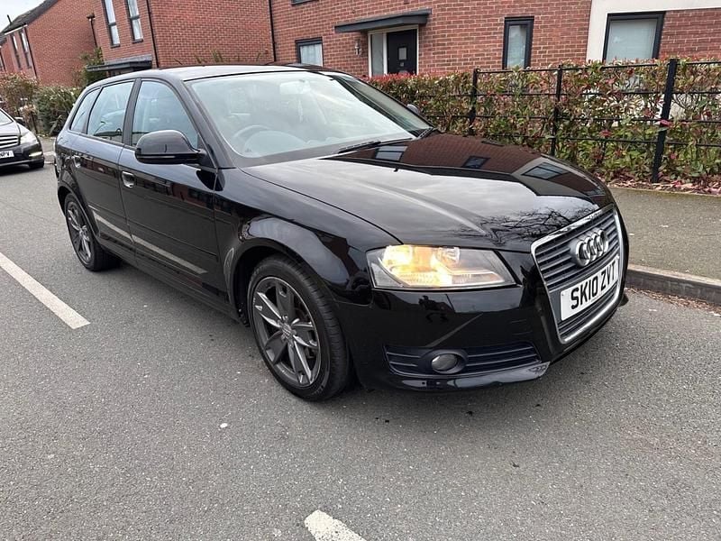 Used Audi A3 Sport 2010 Black Hatchback