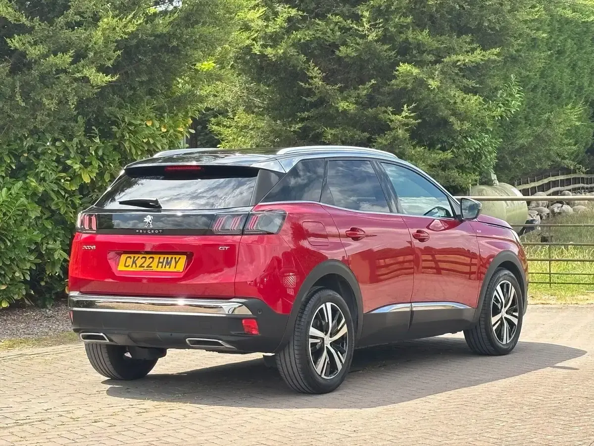 Used Peugeot 3008 GTi 131 HP (96 kW) 2022 Red SUV