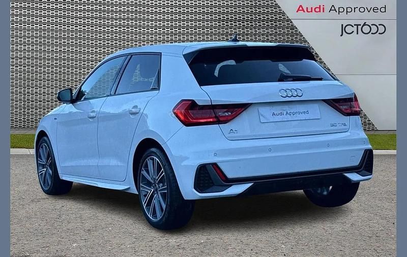 Used Audi A1 S-Line 113 HP (83 kW) 2025 White Hatchback