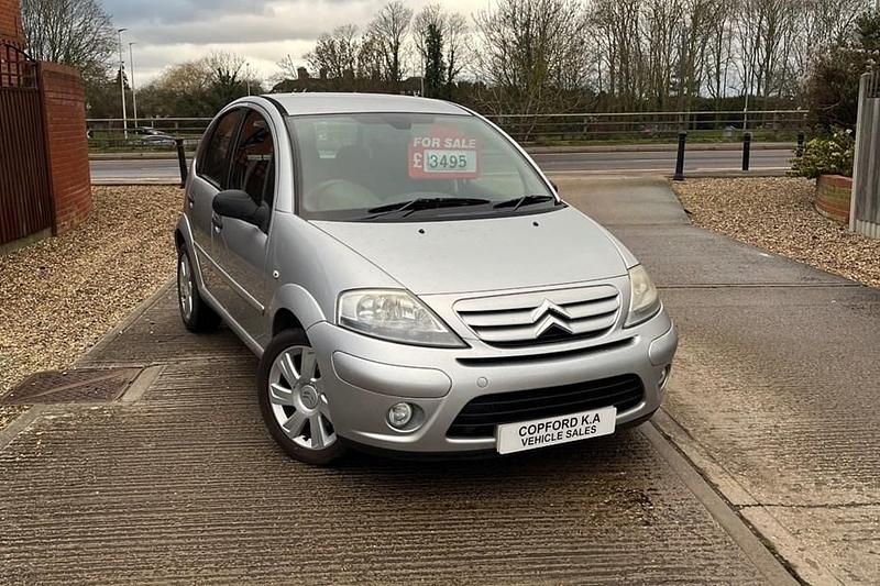 Used Citroën C3 109 HP (80 kW) 2007 Silver Hatchback