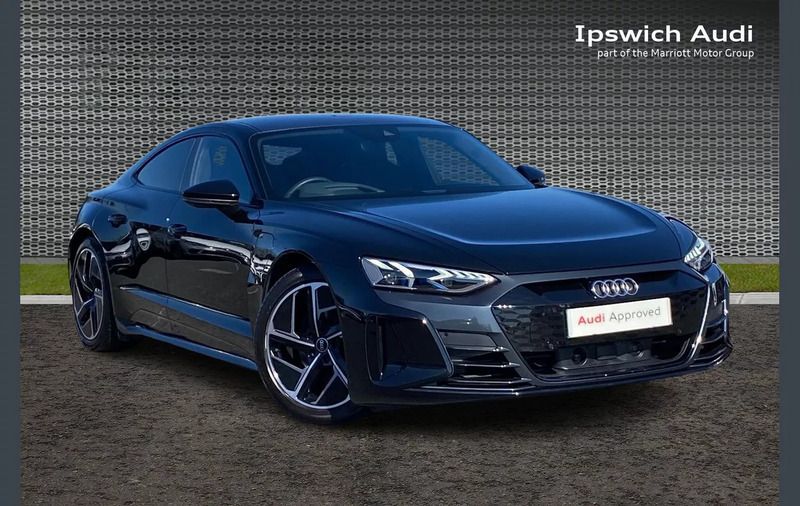 Black Used 2022 Audi e-tron GT quattro Comfort Sedan | £49,555 (A bit pricey) - Image 1/4