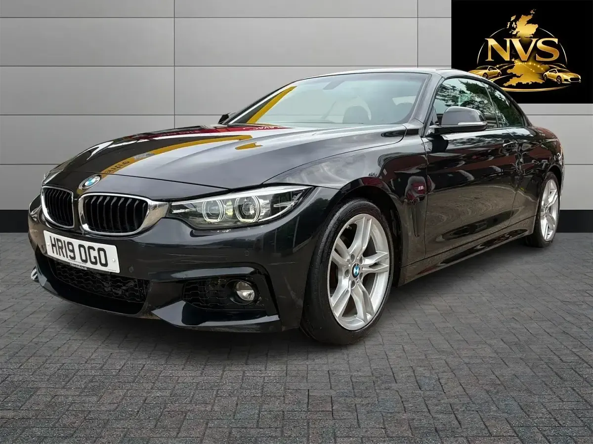 Used BMW 420 Cabriolet M Sport 2019 Black Cabriolet