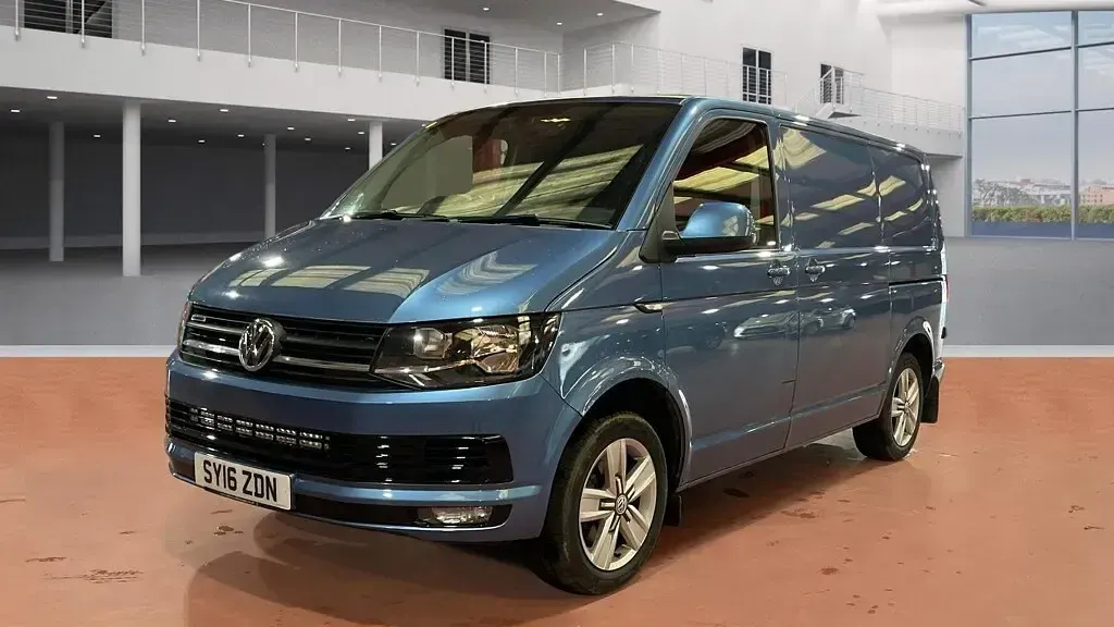 Used VW T6 Highline 2016 Blue Van