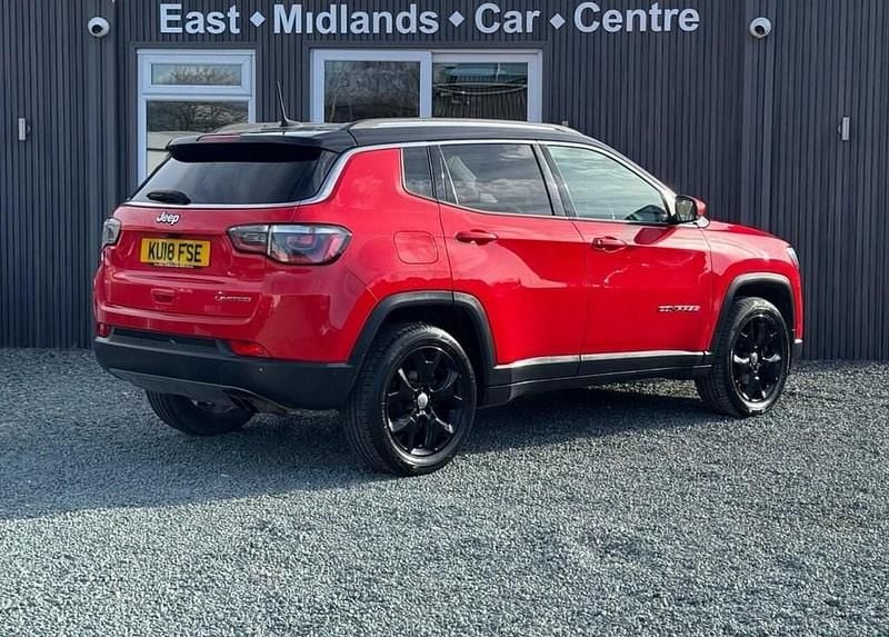 Used Jeep Compass Limited 140 HP (102 kW) 2018 Red SUV