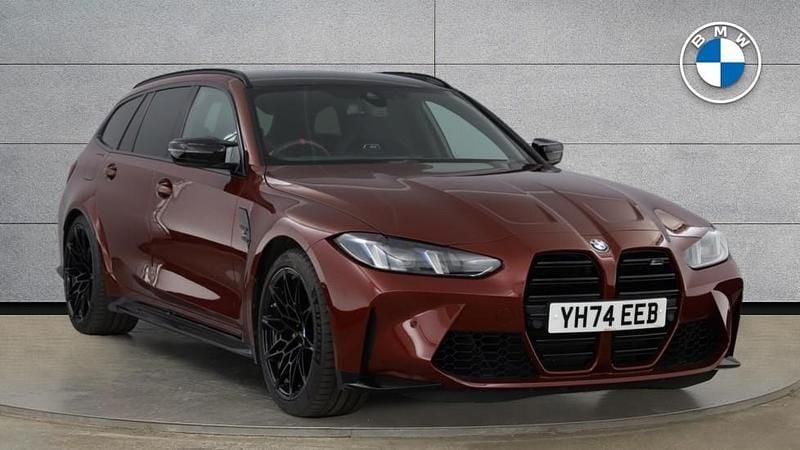 Red Used 2024 BMW M3 Competition Edition Estate | £80,000 (Expensive) - Image 1/4