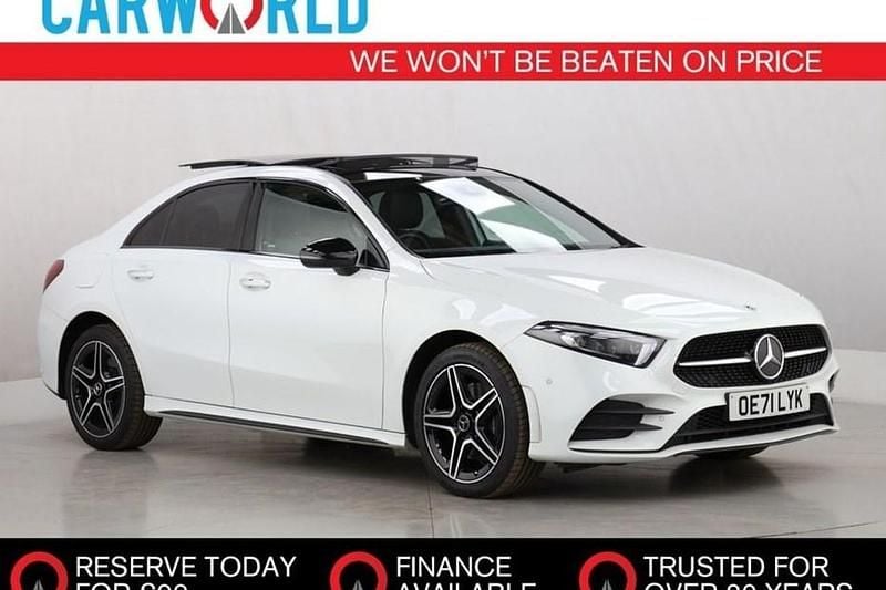 White Used 2022 Mercedes A250 AMG Line Premium Plus Sedan | £19,978 (A bit pricey) - Image 1/1