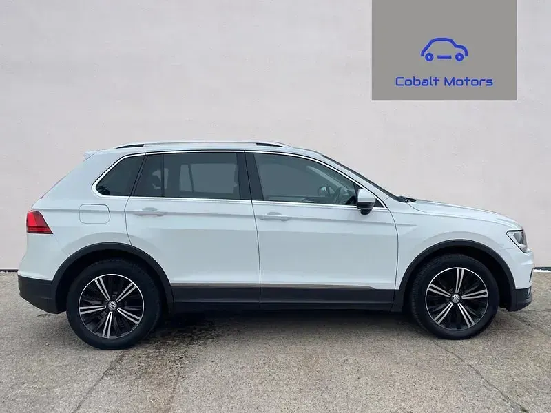 Used VW Tiguan SE 125 HP (91 kW) 2018 White SUV