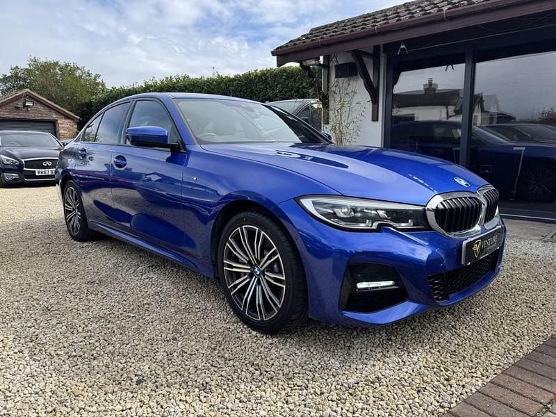 Used BMW 330e M Sport 288 HP (211 kW) 2021 Blue Sedan