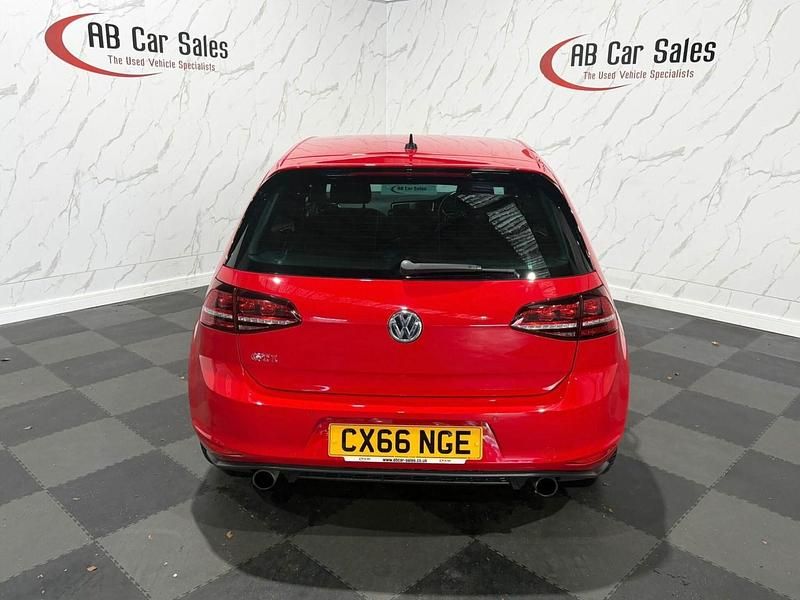 Used VW Golf VII GTI 2016 Red Hatchback