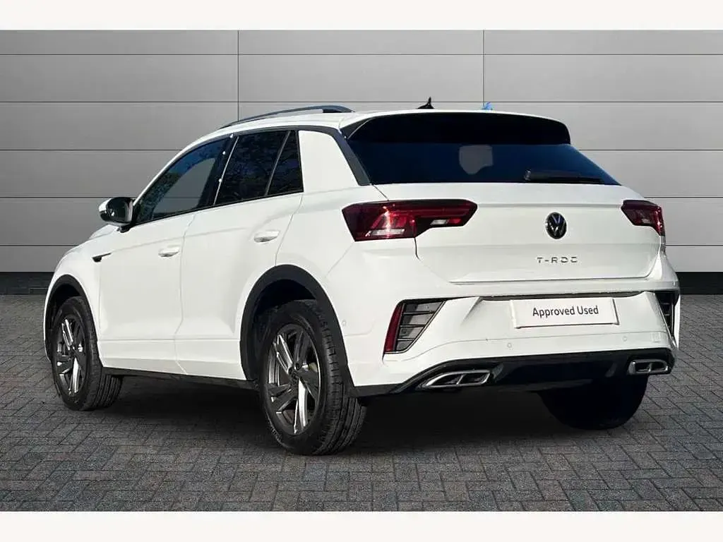 Used VW T-Roc R-line 150 HP (110 kW) 2023 Pure white SUV