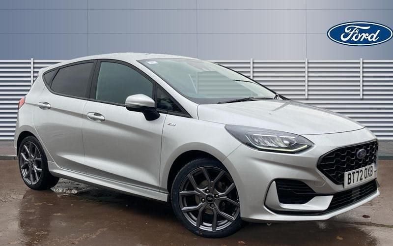Silver Used 2022 Ford Fiesta ST-Line Hatchback | £13,437 (Fair price) - Image 1/4