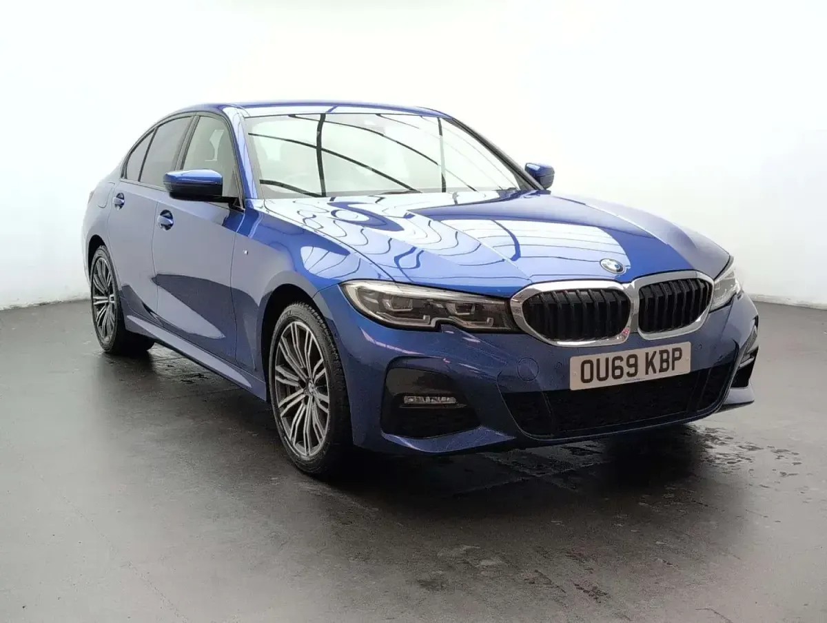 Used BMW 330e M Sport 2019 Blue Sedan
