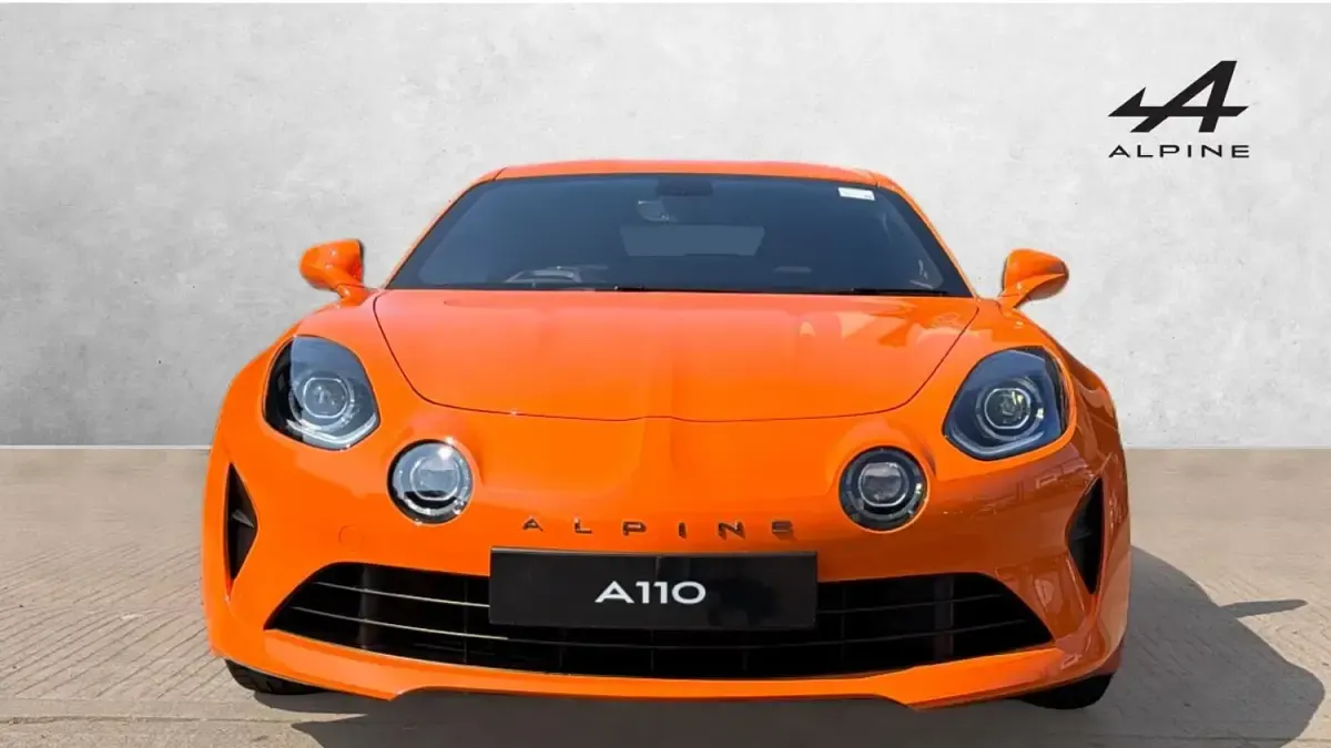 Used Alpine A110 2023 Orange Coupe