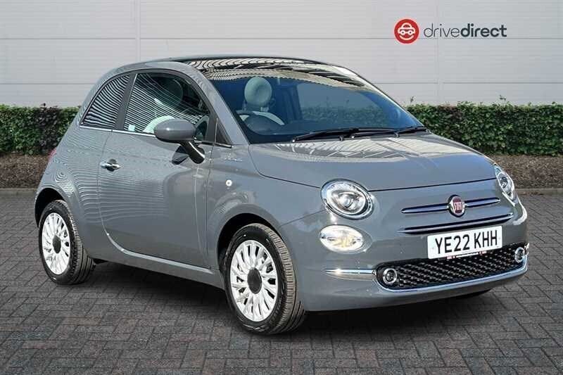 Grey Used 2022 Fiat 500 Dolcevita Hatchback | £10,553 (Fair price) - Image 1/4