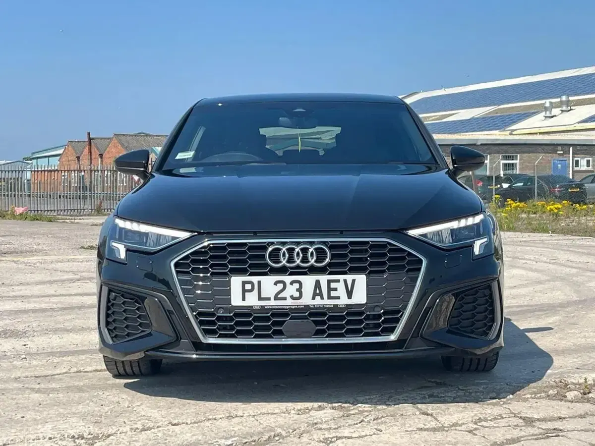 Used Audi A3 Sportback S-Line 110 HP (80 kW) 2023 Black Hatchback