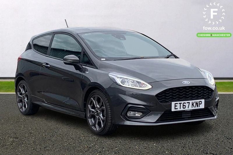 Grey Used 2018 Ford Fiesta ST-Line Hatchback | £8,999 (Fair price) - Image 1/3