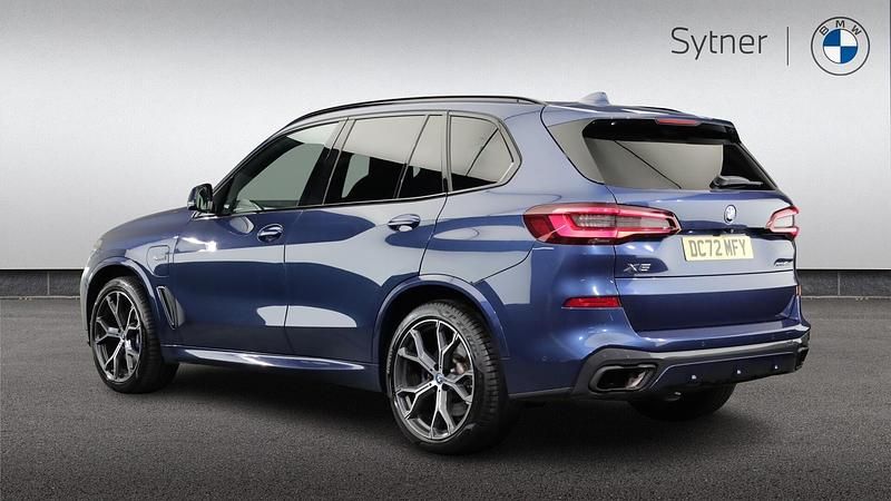 Used BMW X5 M Sport 389 HP (286 kW) 2022 Blue SUV