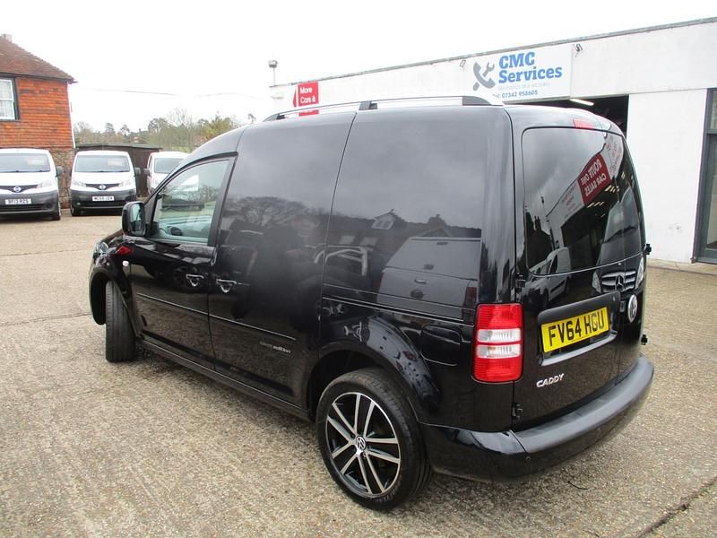 Used VW Caddy Black Edition 102 HP (75 kW) 2014 Black MPV