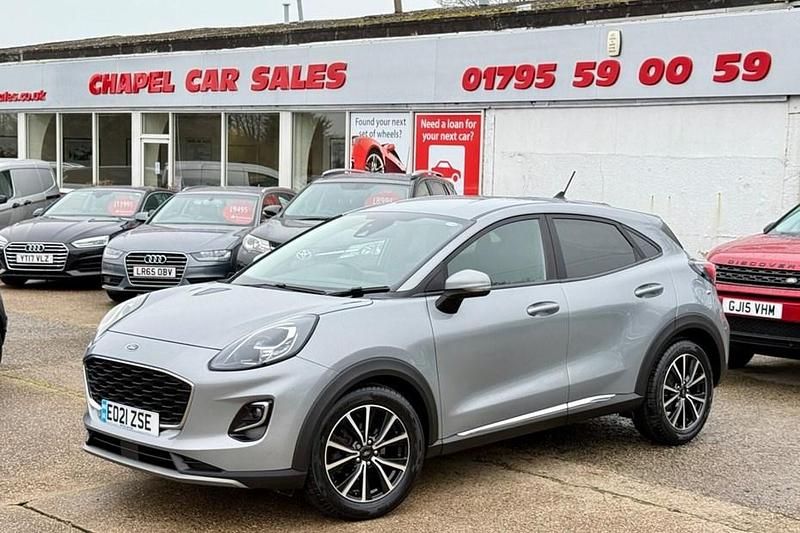 Used Ford Puma Titanium 125 HP (91 kW) 2021 Silver SUV
