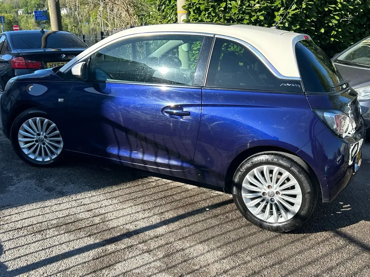 Used Vauxhall Adam Glam 2013 Blue Hatchback