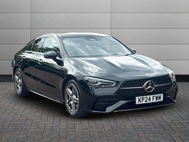 Black Used 2024 Mercedes CLA200 Executive Coupe | £28,995 (Fair price) - Image 1/4