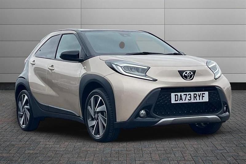 Ginger beige with black Used 2023 Toyota Aygo X SUV | £17,050 - Image 1/4