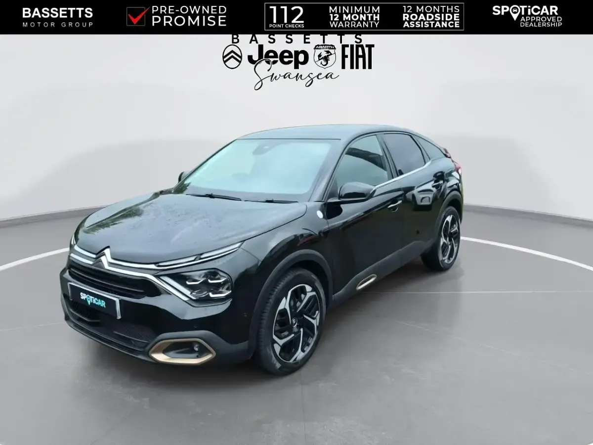 Used Citroën C4 PureTech 127 HP (93 kW) 2022 Black Hatchback