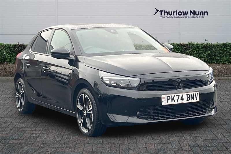 Used Vauxhall Corsa Ultimate 100 HP (73 kW) 2025 Black Hatchback