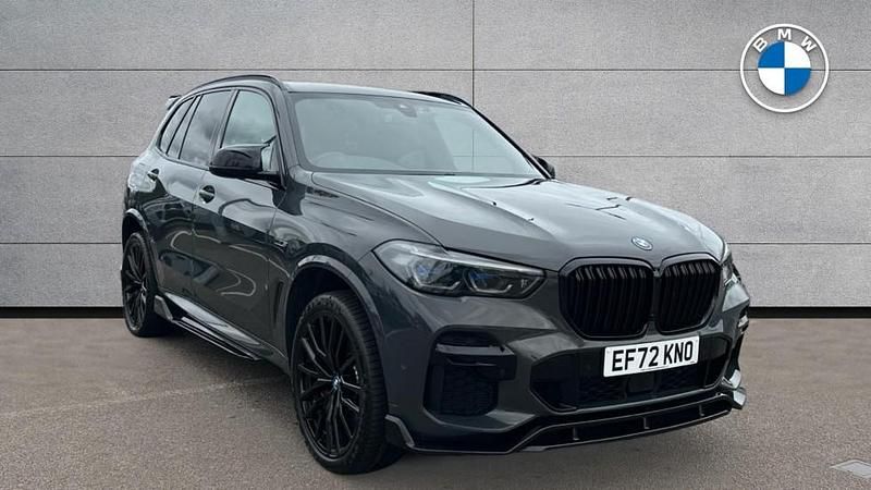 Grey Used 2022 BMW X5 M Sport SUV | £43,800 (A bit pricey) - Image 1/4
