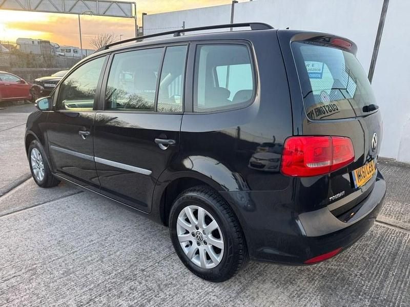 Used VW Touran S 105 HP (77 kW) 2011 Black MPV