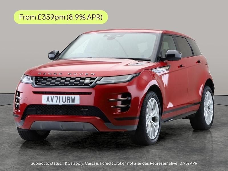 Red Used 2022 Land Rover Range Rover evoque SE Dynamic Estate | £24,389 (Super price) - Image 1/1