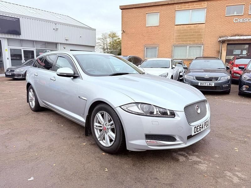 Used Jaguar XF Sportbrake Premium Luxury 2014 Silver Estate