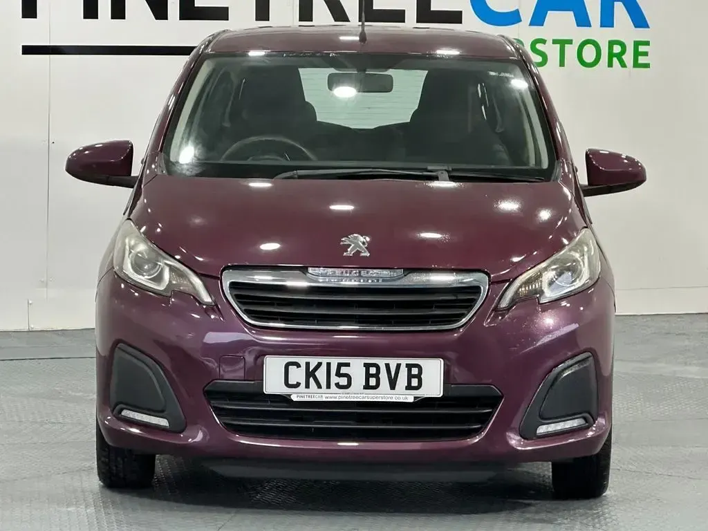 Used Peugeot 108 Active 68 HP (50 kW) 2015 Mauve/purple Hatchback