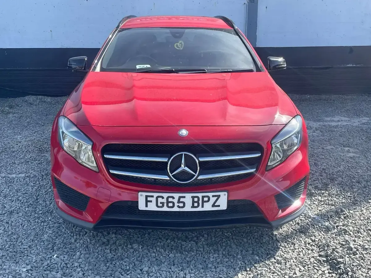 Used Mercedes GLA200 AMG line 136 HP (100 kW) 2015 Red SUV