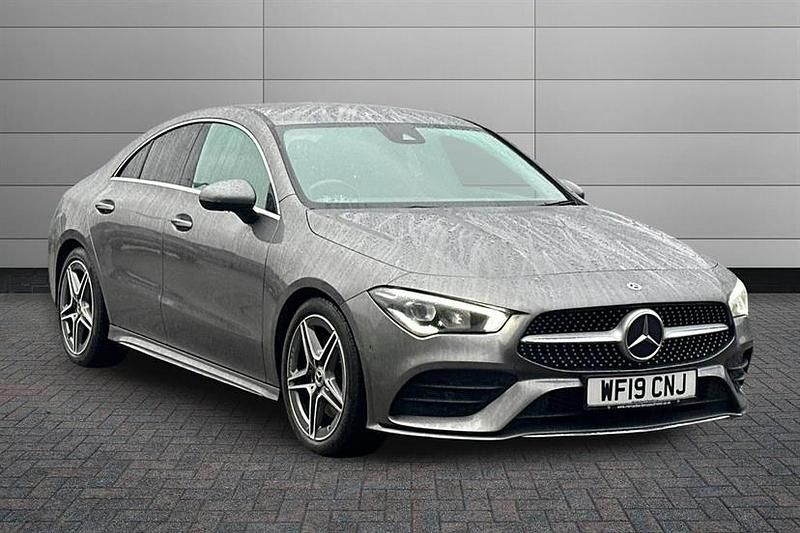 Used Mercedes CLA200 AMG line 163 HP (119 kW) 2019 Grey Sedan