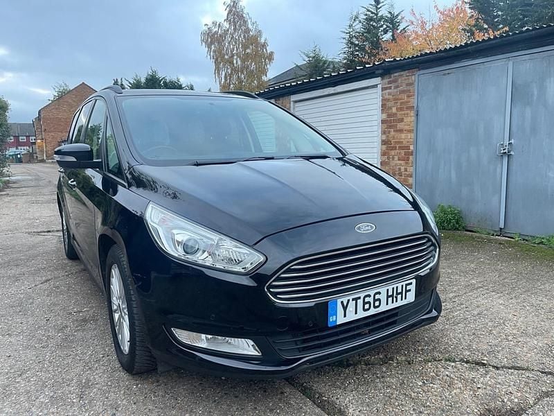 Black Used 2016 Ford Galaxy Zetec MPV | £7,699 (Good price) - Image 1/4