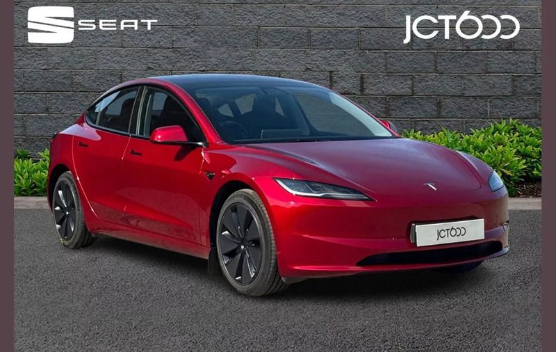 Red Used 2024 Tesla Model 3 Long Range AWD Sedan | £35,000 - Image 1/4