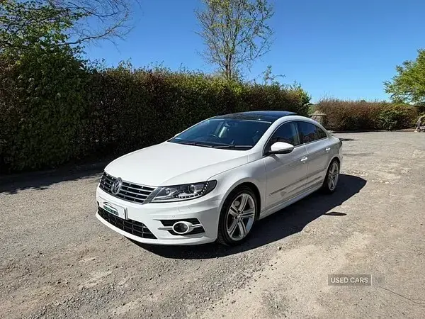 Begagnad VW CC R-line 2015 Vit Sedan