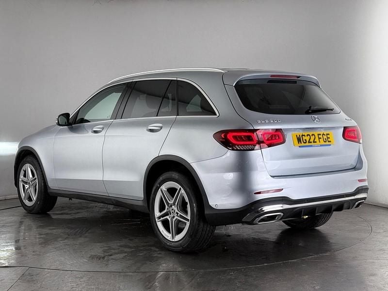 Used Mercedes GLC300e AMG line 2022 Silver SUV