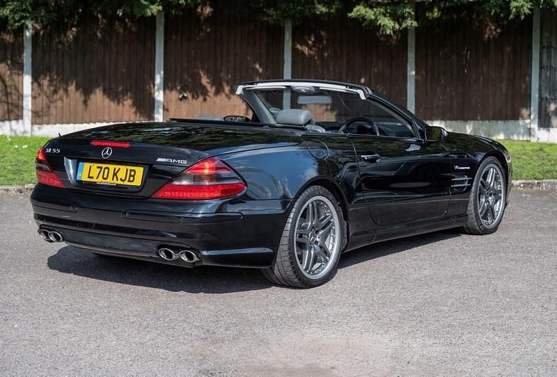 Used Mercedes SL55 AMG AMG 2004 Black Cabriolet